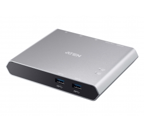 Aten | US3310-AT 2-Port USB-C Dock Switch with Power Pass-through