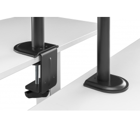 Digitus | Desk Mount | DA-90436 | Tilt, swivel, height adjustment, rotate | Maximum weight (capacity) 9 kg | Black