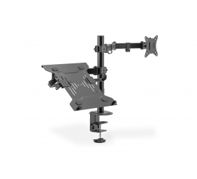 Digitus | Desk Mount | DA-90436 | Tilt, swivel, height adjustment, rotate | Maximum weight (capacity) 9 kg | Black