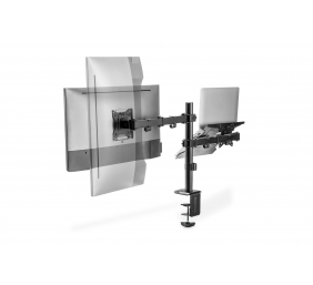 Digitus | Desk Mount | DA-90436 | Tilt, swivel, height adjustment, rotate | Maximum weight (capacity) 9 kg | Black