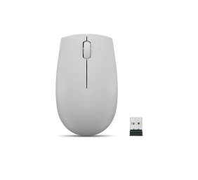 Lenovo | Compact Mouse with battery | 300 | Wireless | Arctic Grey