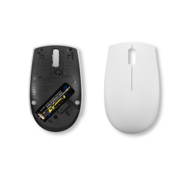 Lenovo | Compact Mouse with battery | 300 | Wireless | Cloud Grey