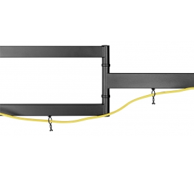 Goobay | TV Wall Mount Basic | FULLMOTION (M) | Wall mount | Black