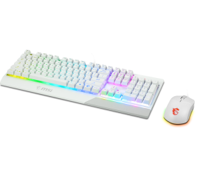 MSI | Vigor GK30 COMBO WHITE | Keyboard and Mouse Set | Wired | Mouse included | US | White