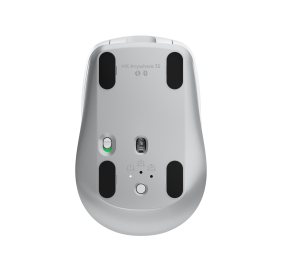 Belaidė pelė Logitech MX Anywhere 3S - RF Wireless + Bluetooth, Laser, 8000 DPI, Pale Grey (White)