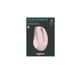 Belaidė pelė Logitech MX Anywhere 3S - RF Wireless + Bluetooth, Laser, 8000 DPI, Rose