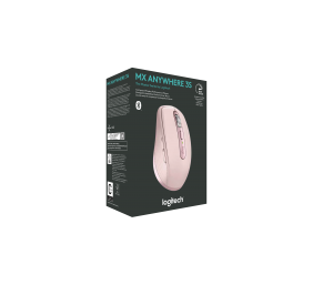 Belaidė pelė Logitech MX Anywhere 3S - RF Wireless + Bluetooth, Laser, 8000 DPI, Rose