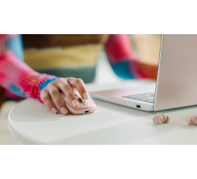 Belaidė pelė Logitech MX Anywhere 3S - RF Wireless + Bluetooth, Laser, 8000 DPI, Rose