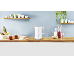 TEFAL | Kettle | Sense  KO693110 | Electric | 1800 W | 1.5 L | Double layer | 360° rotational base | White