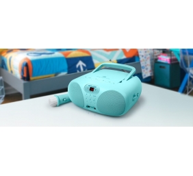 Muse | Portable Sing-A-Long Radio CD Player | MD-203 KB | AUX in | CD player | FM radio