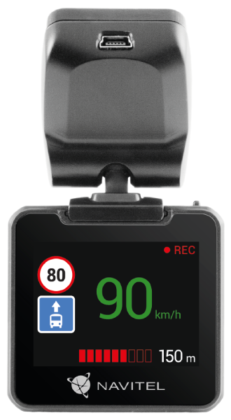Navitel | R600 GPS | Full HD | Dashcam With Digital Speedometer and GPS Informer Functions