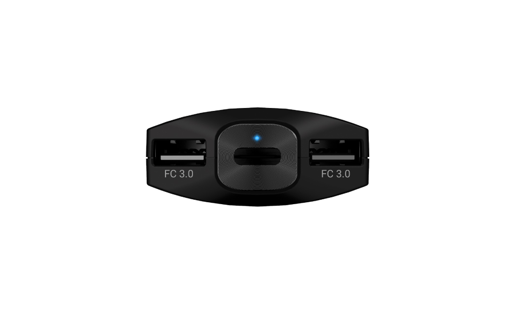 Navitel | Universal Car Splitter Charger | USP45 SLIM | USB-C power: Up to 27 W, 5V - 3.6A; 9V - 3A; 12V - 2.5A; USB-A power: Up to 18 W, 5V - 3A; 9V - 2A; 12V - 1.5A | 5 V | Car Charger
