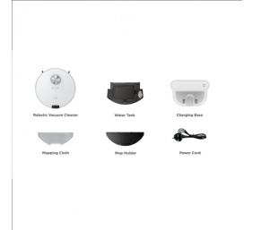 Midea | Robot Vacuum Cleaner | M9 | Wet&Dry | Operating time (max) 180 min | Lithium Ion | 5200 mAh | Dust capacity 0.25 L | 4000 Pa | White