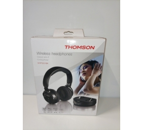 Ecost prekė po grąžinimo, Thomson WHP3001BK Ausinės su belaidžiu ausinių dirželiu Muzikinės juodos s