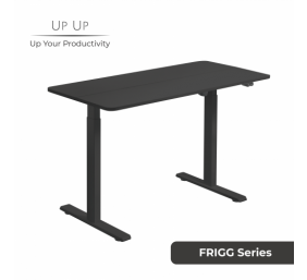 Ecost prekė po grąžinimo, Reguliuojamo aukščio stalas Up Up Frigg Juodas