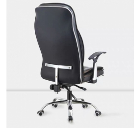 Ecost prekė po grąžinimo, Dirbtinės odos biuro kėdė KONG, juoda