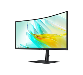 Samsung ViewFinity S6 S34C652UAU Monitorius 34'' VA, UWQHD 3440x1440, 5 ms, 350 cd/m2, 100 Hz, Juoda