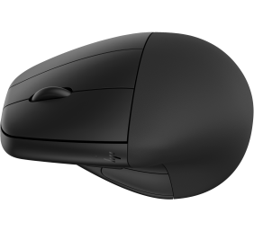 HP 925 Ergonomic Vertical Wireless Bluetooth Mouse - Detachable Wrist Rest, Multi-Surface Sensor - Black