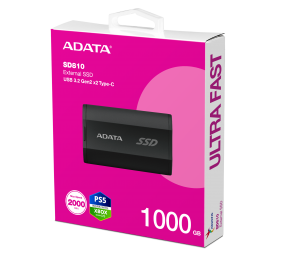 ADATA External SSD SD810 1TB Black