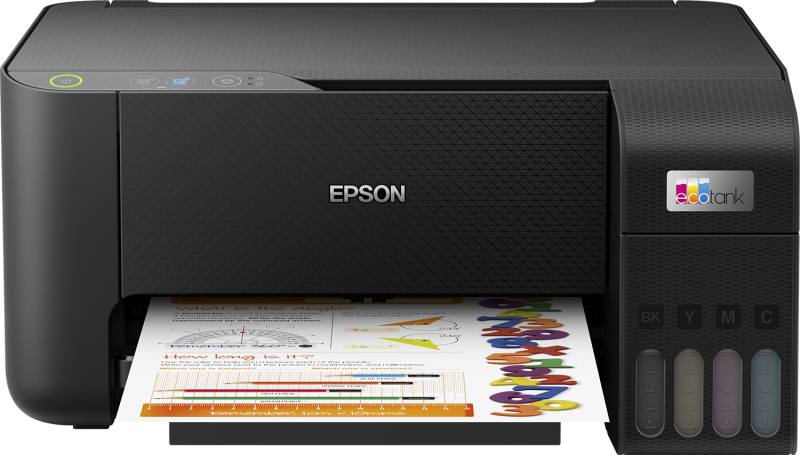 Epson EcoTank L3210 Spausdintuvas rašalinis A4, Spalvotas, MFP, USB (SPEC)