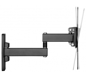 Goobay | Wall mount | 49714 FULLMOTION (S) | Tilt, Swivel | TV wall mount Basic " | Black