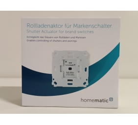 Ecost prekė po grąžinimo Homematic IP Smart Home shutter actuator for brand switches