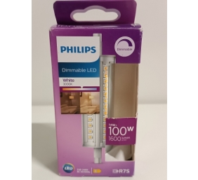 Ecost prekė po grąžinimo Philips LED Classic Dimmable Light Spot [R7S] 14W - 100W Equivalent, White