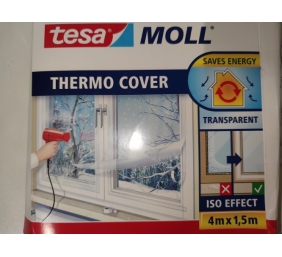 Ecost prekė po grąžinimo Tesamoll thermal cover window insulation film, transparent insulation film