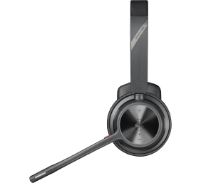 Poly Voyager 4310 Mono MS Belaidės ausinės, Bluetooth, BT700 USB-C Adapter, Juoda