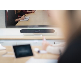 POLY Studio X50 All-In-One Video Bar Vaizdo konferencijų sistema, +TC8 valdiklis, Pilka