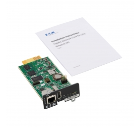Eaton | Cybersecure Gigabit NETWORK-M3 Card for UPS and PDU | Network-M3
