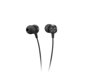 Lenovo | USB-C Wired In-Ear Headphones (with inline control) | Wired | Black