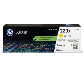 HP 220X (W2202X) Lazerinė kasetė, Geltona