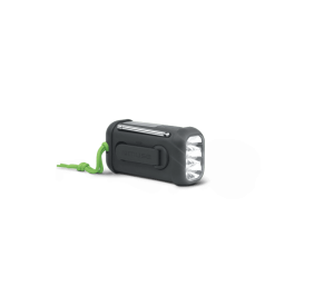 Muse | Portable Solar Radio with Crank and Flashlight | MH-08 MB | AUX in | Bluetooth | FM radio