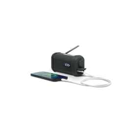 Muse | Portable Solar Radio with Crank and Flashlight | MH-08 MB | AUX in | Bluetooth | FM radio