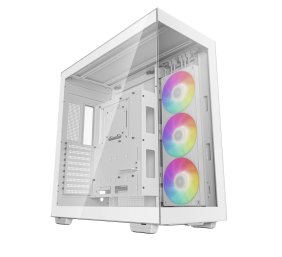 Deepcool | Full Tower Gaming Case | CH780 WH | Side window | White | ATX+ | Power supply included No | ATX PS2