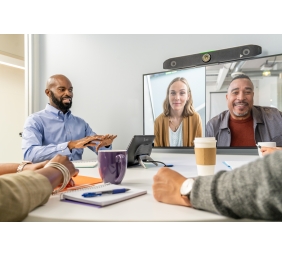 POLY Studio X52 All-In-One Video Bar Vaizdo konferencijų sistema, Balta/Juoda