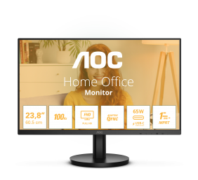 AOC 24B3CA2 | 23.8 " | IPS | FHD | 100 Hz | 1 ms | 1920 x 1080 pixels | 250 cd/m² | HDMI ports quantity 1 | Black