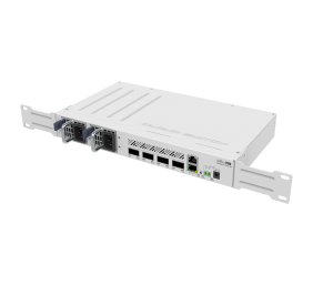 MikroTik | Cloud Router Switch | CRS504-4XQ-IN | Router Switch | Wall Mountable | Mesh Support No | MU-MiMO No | No mobile broadband | SFP+ ports quantity 4