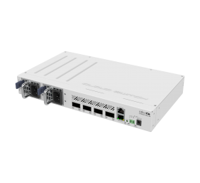 MikroTik | Cloud Router Switch | CRS504-4XQ-IN | Router Switch | Wall Mountable | Mesh Support No | MU-MiMO No | No mobile broadband | SFP+ ports quantity 4