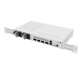 Cloud Router Switch | CRS504-4XQ-IN | No Wi-Fi | 10/100 Mbit/s | Ethernet LAN (RJ-45) ports 1 | Mesh Support No | MU-MiMO No | No mobile broadband