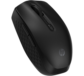 HP 425 Silent Wireless Bluetooth Mouse - Programmable, 4-way Scrolling - Black