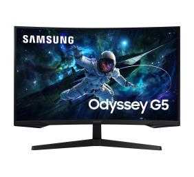 Samsung | Gaming Monitor | LS32CG552EUXEN | 32 " | VA | 2560 x 1440 pixels | 16:9 | 1 ms | 300 cd/m² | Black | 165 Hz