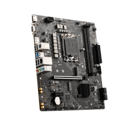 MSI | PRO H610M-G | Processor family Intel | Processor socket LGA1700 | DDR5 | Supported hard disk drive interfaces SATA, M.2 | Number of SATA connectors 4