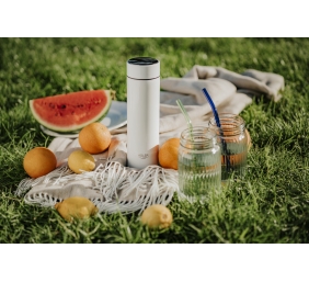 Adler | Thermal Flask | AD 4506w | Material Stainless steel/Silicone | White