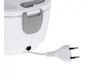 Camry | Electric Lunchbox DC12V and AC230V | CR 4483 | Capacity 1.1 L | Material Plastic | White/Grey