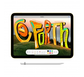 Apple iPad Planšetinis kompiuteris 10.9'', 256GB, Wi-Fi, 10th Gen, Yellow (MPQA3FD/A)