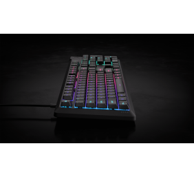Corsair K55 CORE RGB | Gaming keyboard | Wired | NA | Black | USB 2.0 Type-A