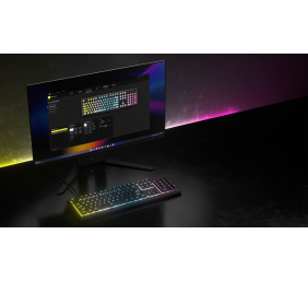 Corsair K55 CORE RGB | Gaming keyboard | Wired | NA | Black | USB 2.0 Type-A