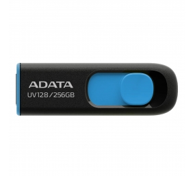 ADATA | USB Flash Drive | UV128 | 256 GB | USB 3.2 Gen1 | Black/Blue